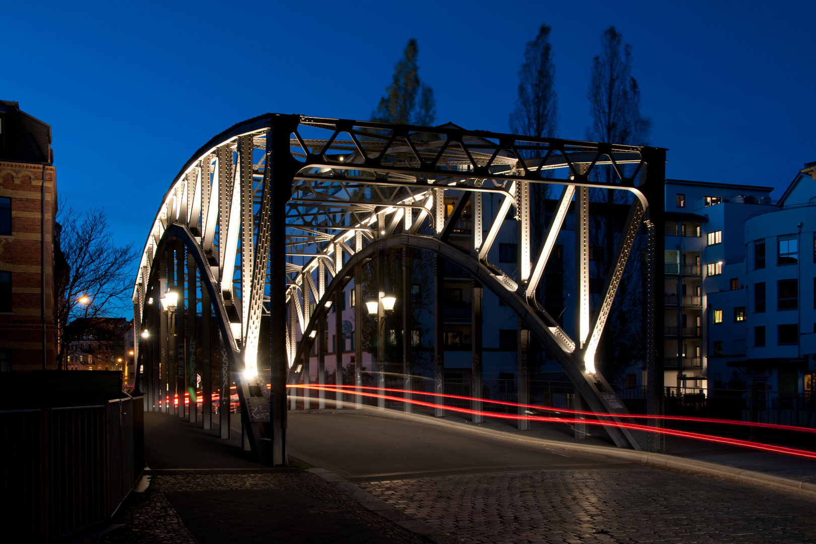 Brücke am Abend 1