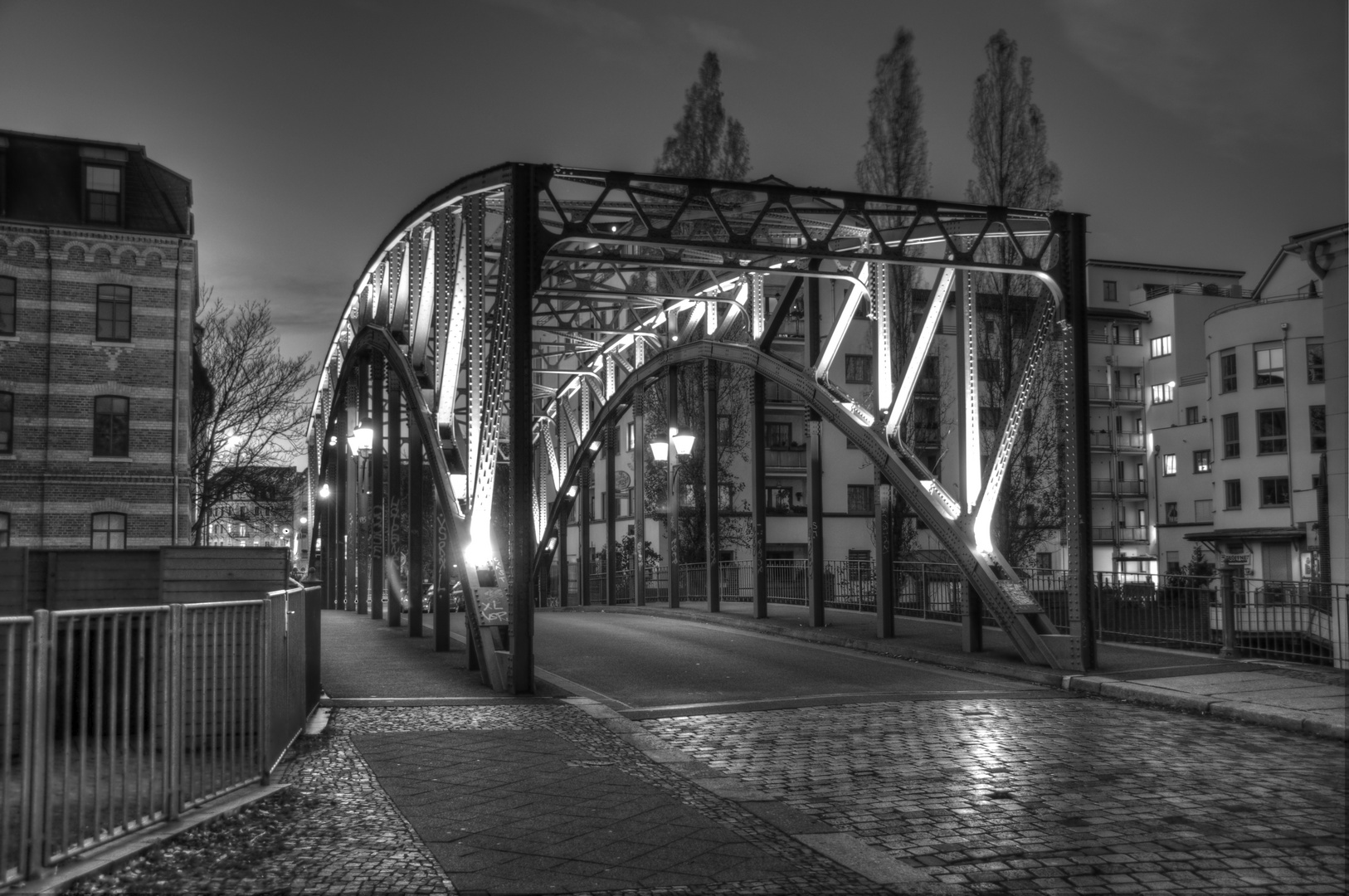 Brücke am Abend 2