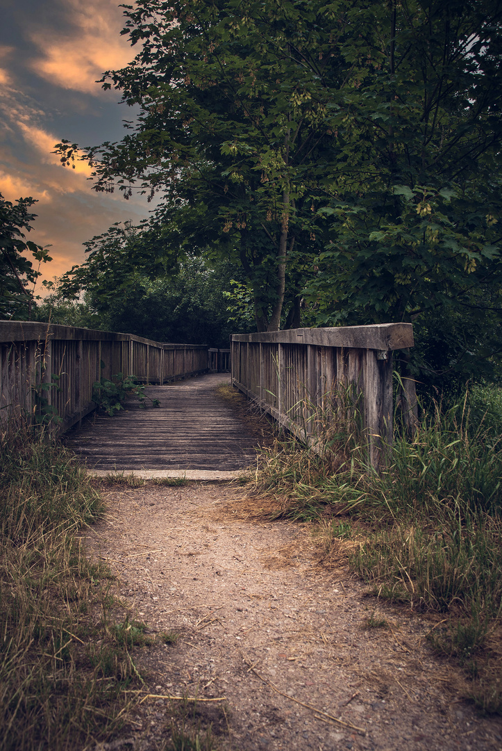 Brücke am Abend