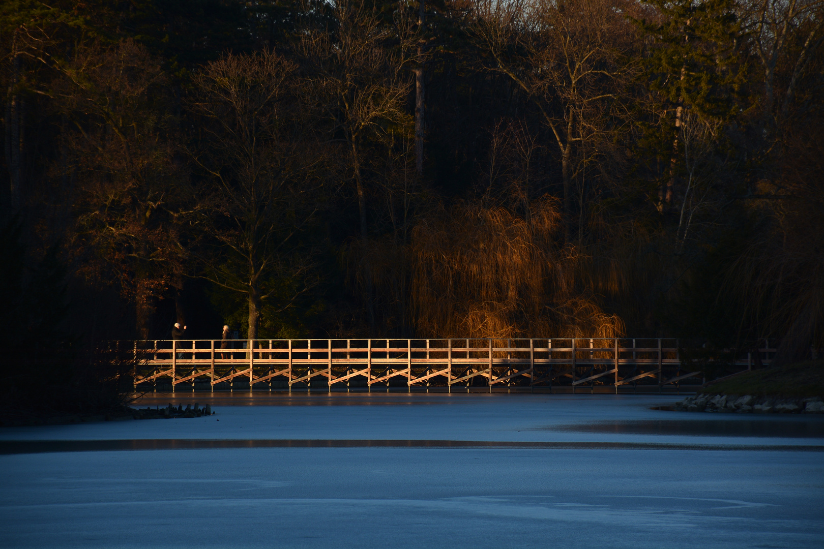 Brücke am Abend