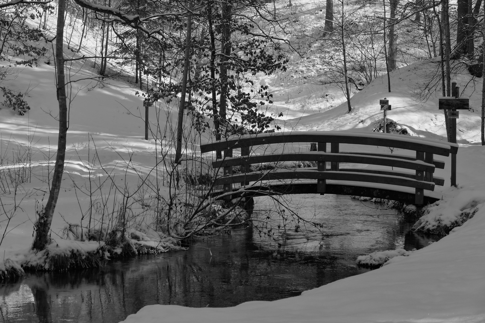 Brücke am Bach 