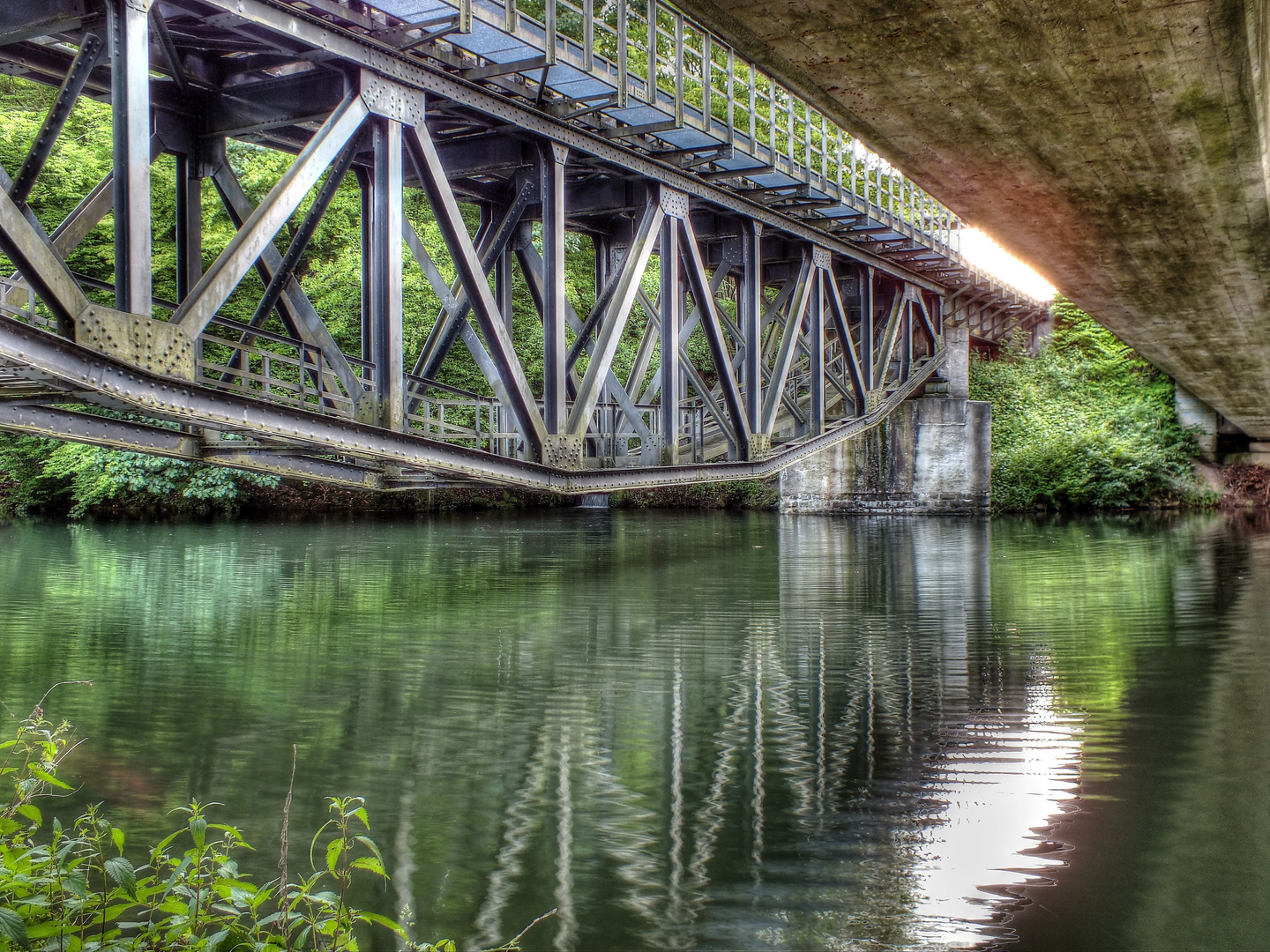 Brücke am Beyenburger Stausee 29.06.2013