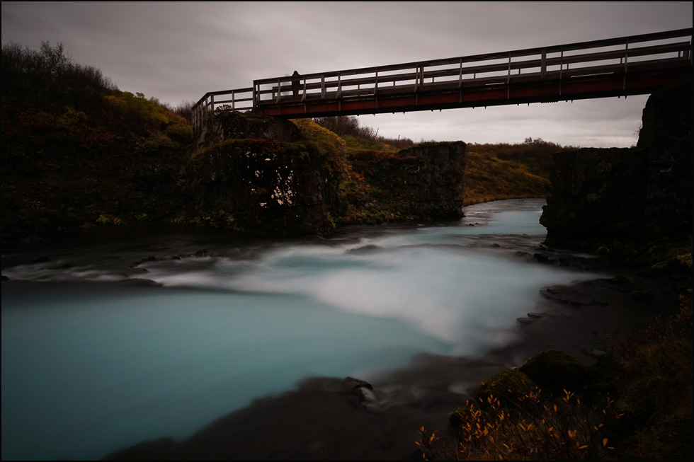 Brücke am Bruarfoss