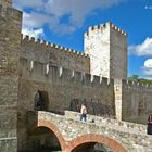 Brücke am Castello Sao Jorge Lisboa