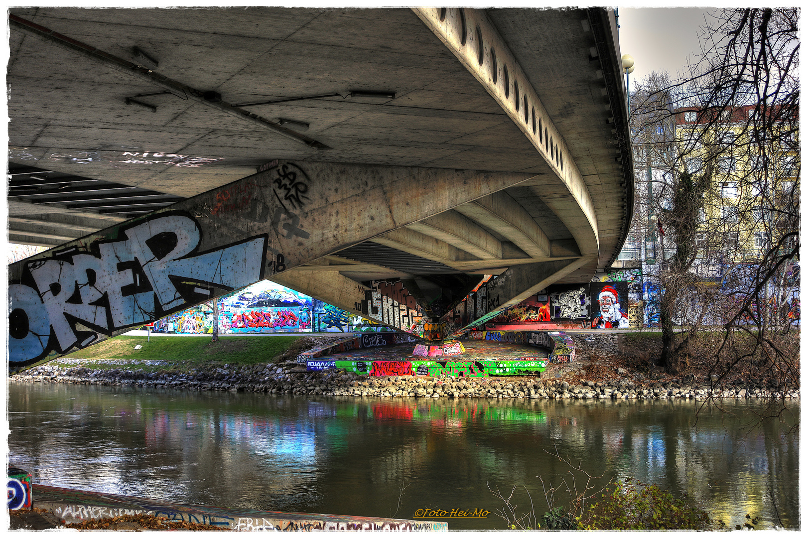 Brücke am Donaukanal