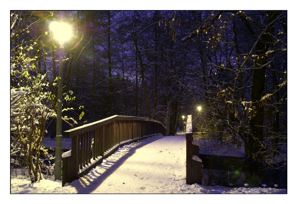 Brücke am Fließ