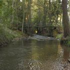 " Brücke am Fluß "