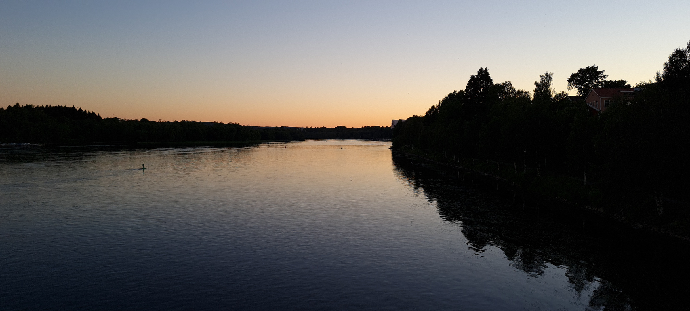 Brücke am Fluss