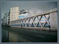 Brücke am Gare de l'Est