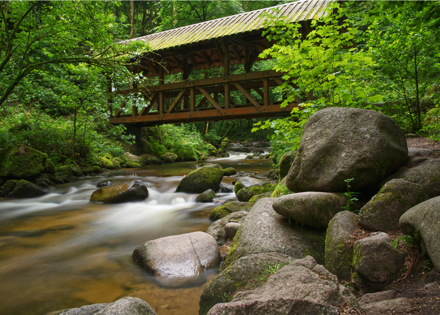 Brücke am Geroldsauer Wasserfall 