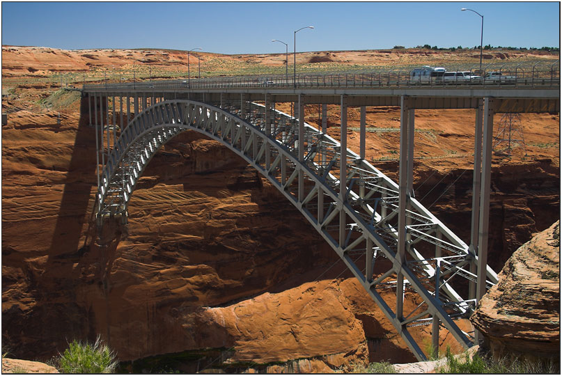 Brücke am Glen Dam - Page Arizona - Lake Powell