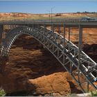 Brücke am Glen Dam - Page Arizona - Lake Powell