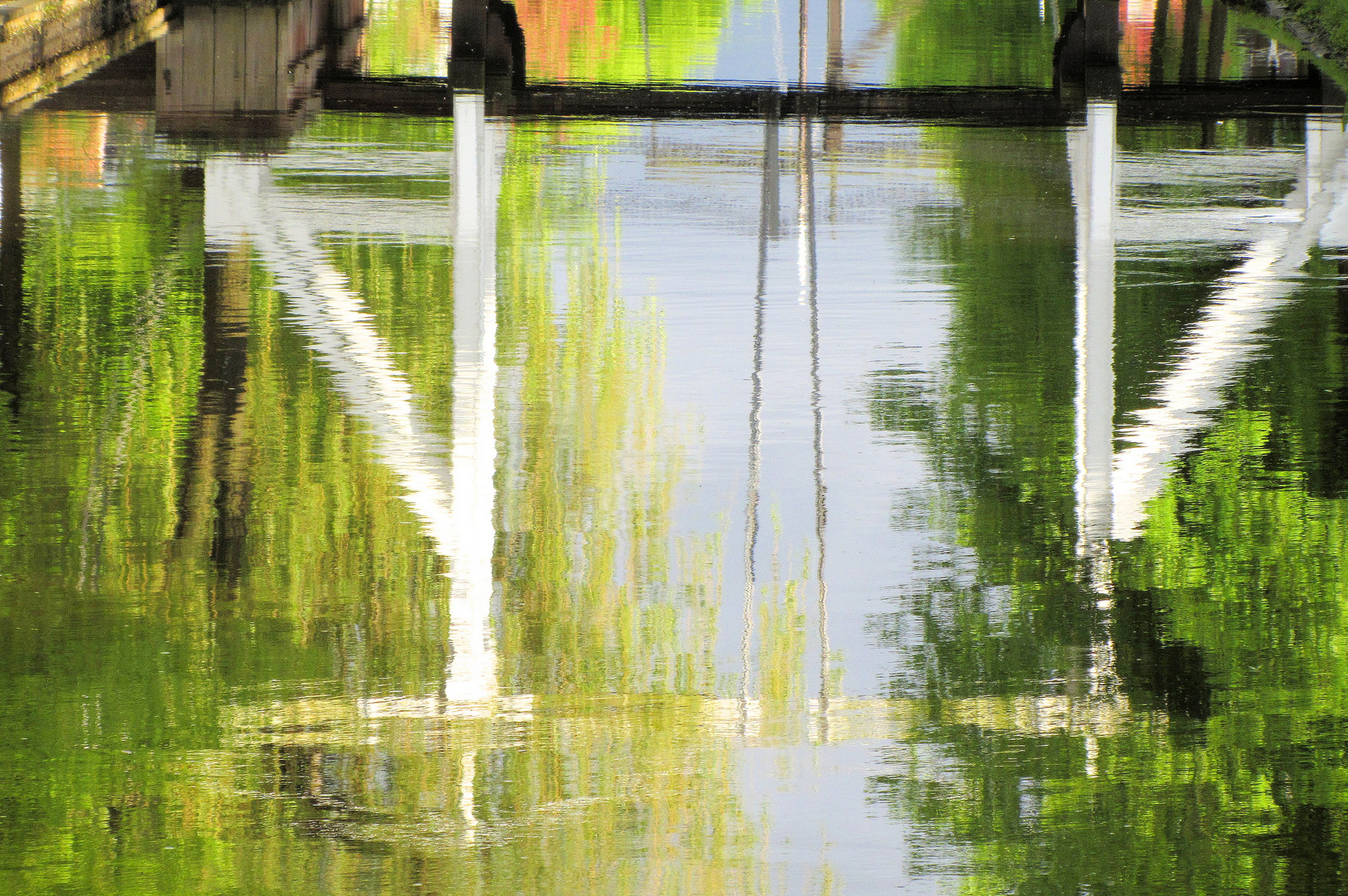 Brücke am Hauptkanal in Papenburg