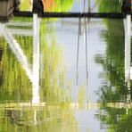 Brücke am Hauptkanal in Papenburg