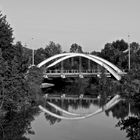 Brücke am Marchfeldkanal in WIen.