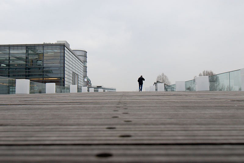 Brücke am Medienhafen