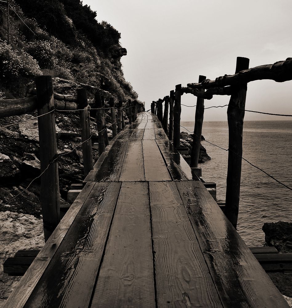 brücke am meer