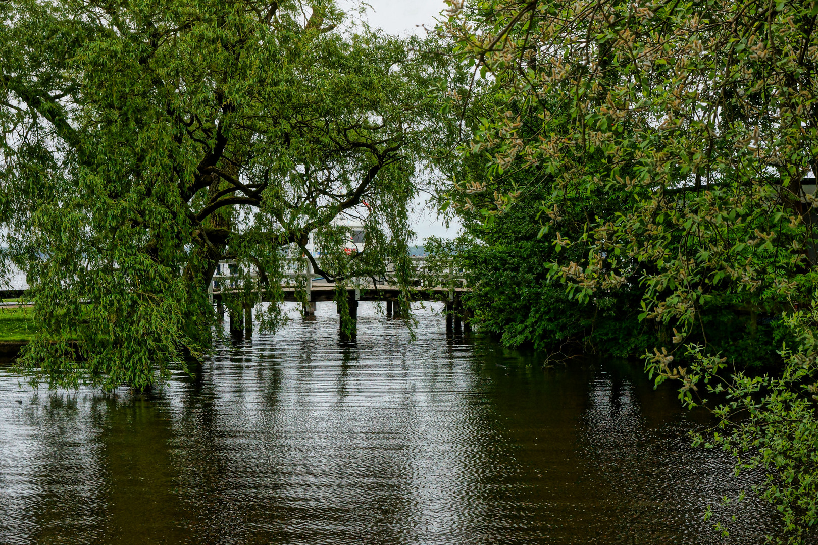 Brücke am Meer