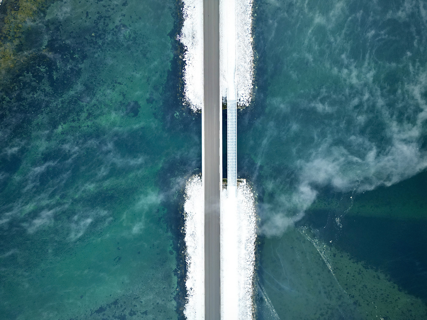 Brücke am Morgen