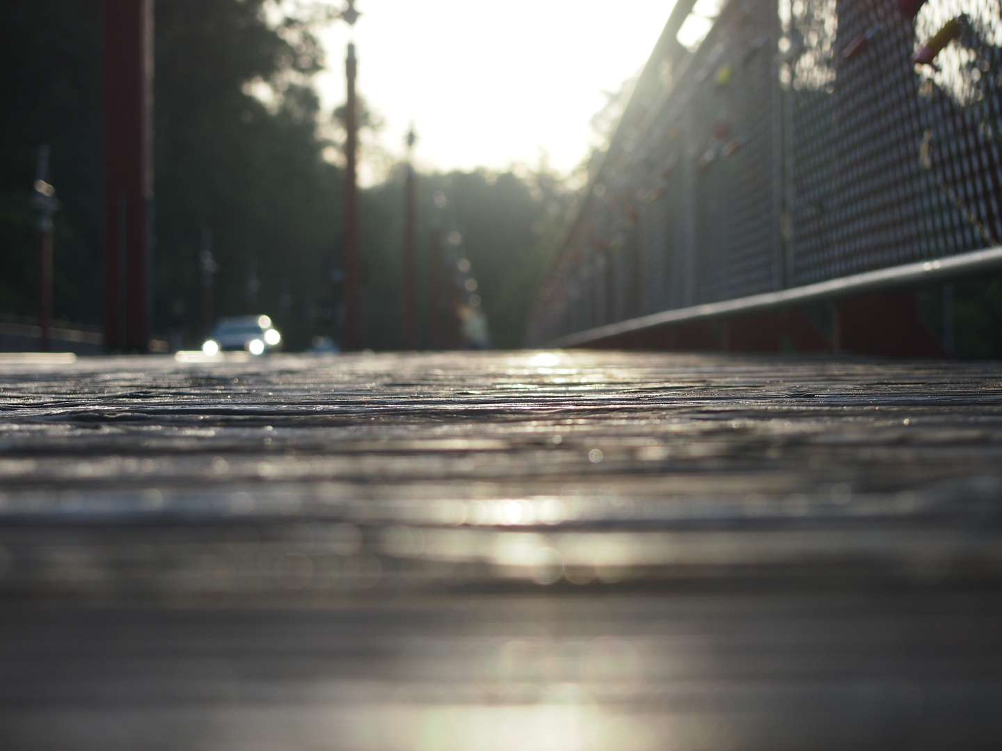 Brücke am Morgen