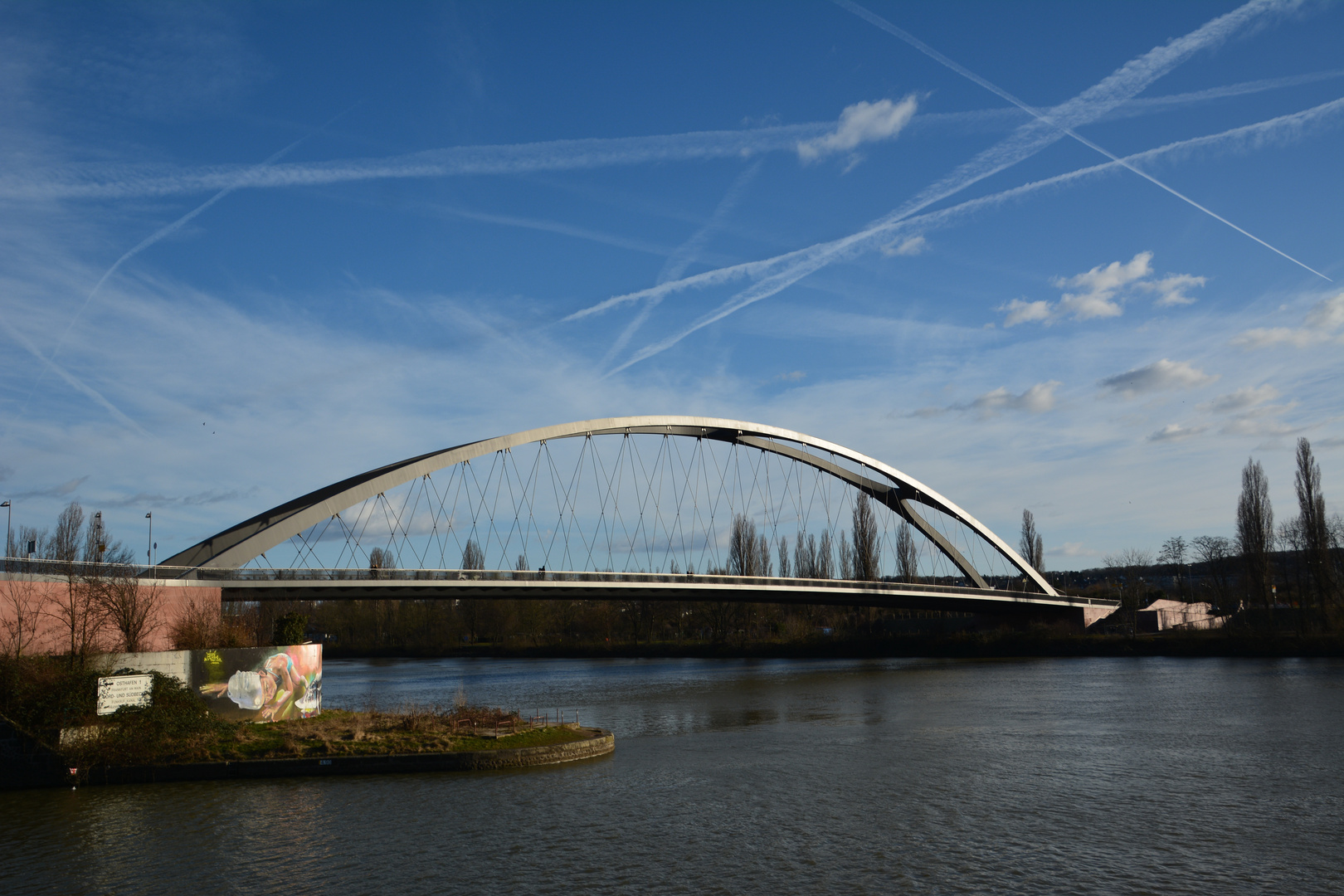 Brücke am Osthafen