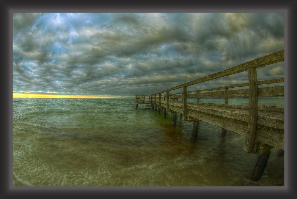 Brücke am Rettiner Strand