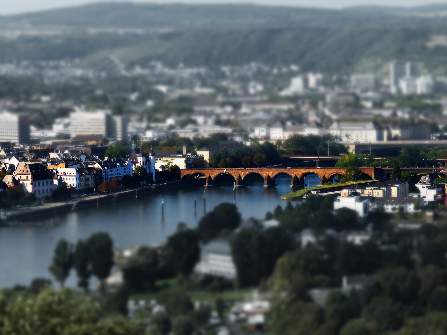 Brücke am Rhein...