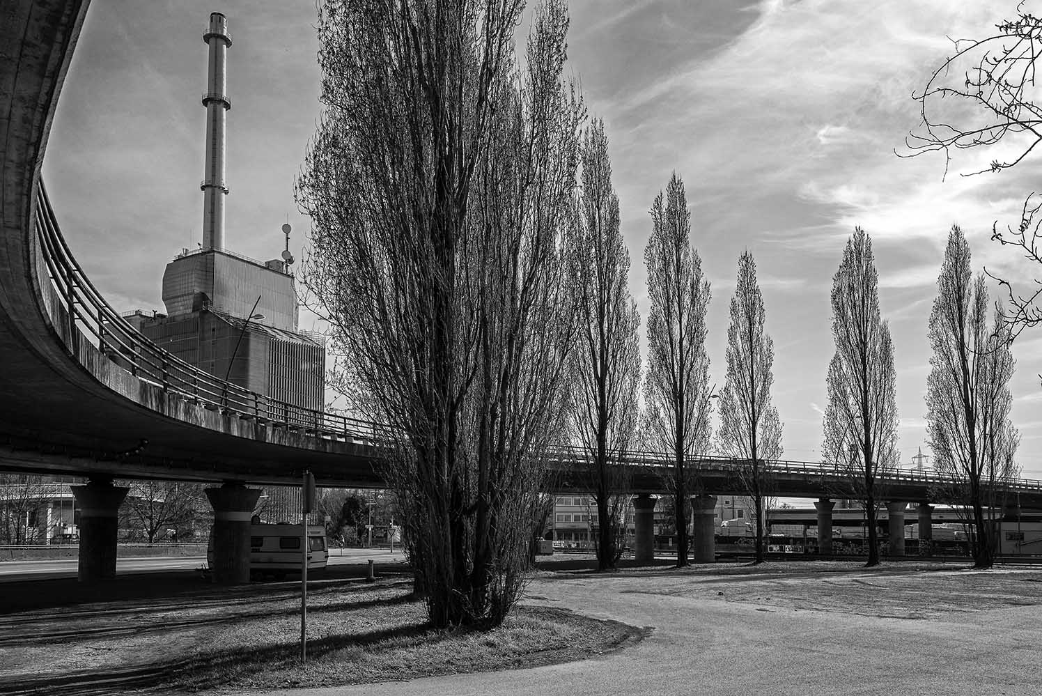 Brücke am Rheinhafen