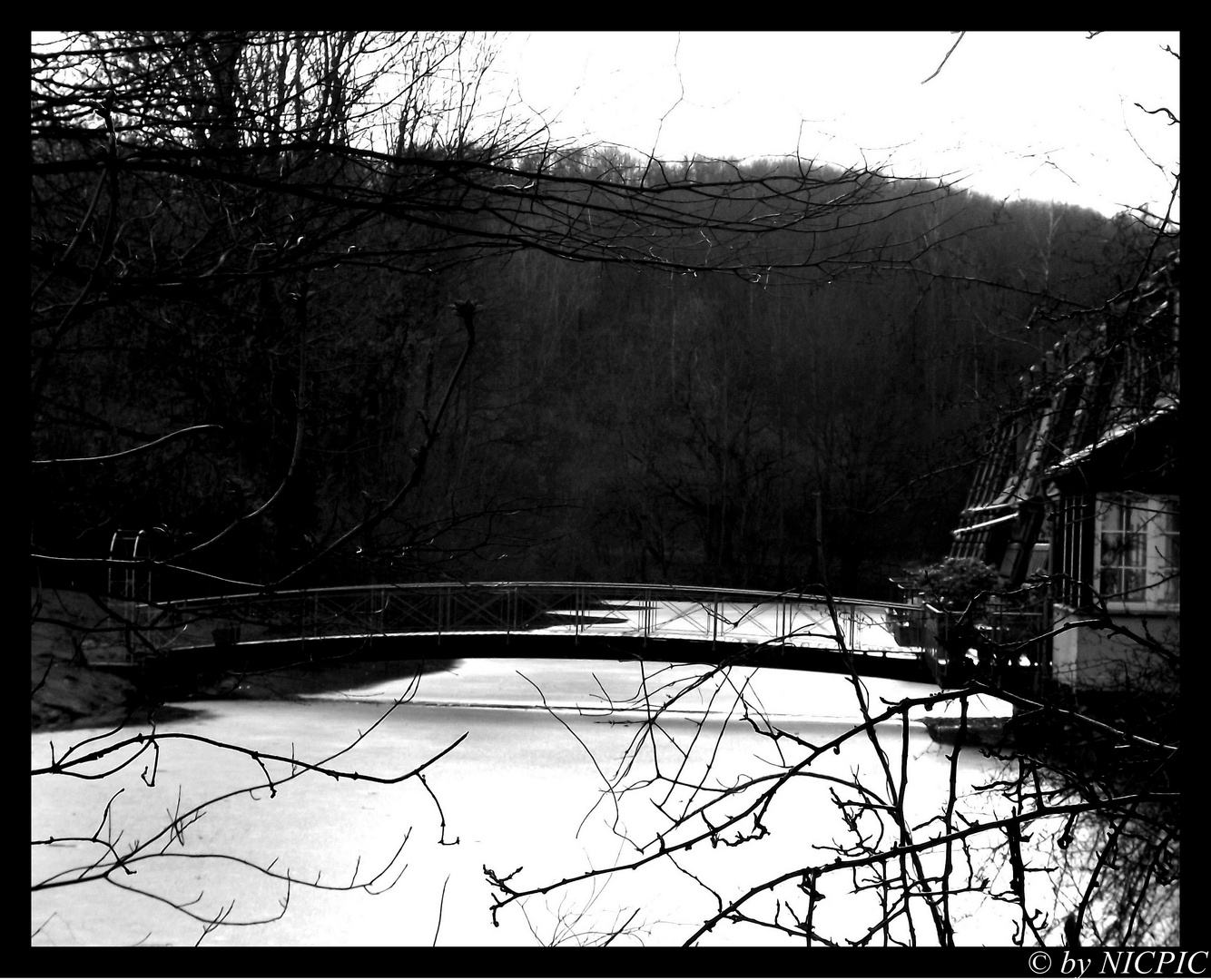 Brücke am schloss Bodelschwingh