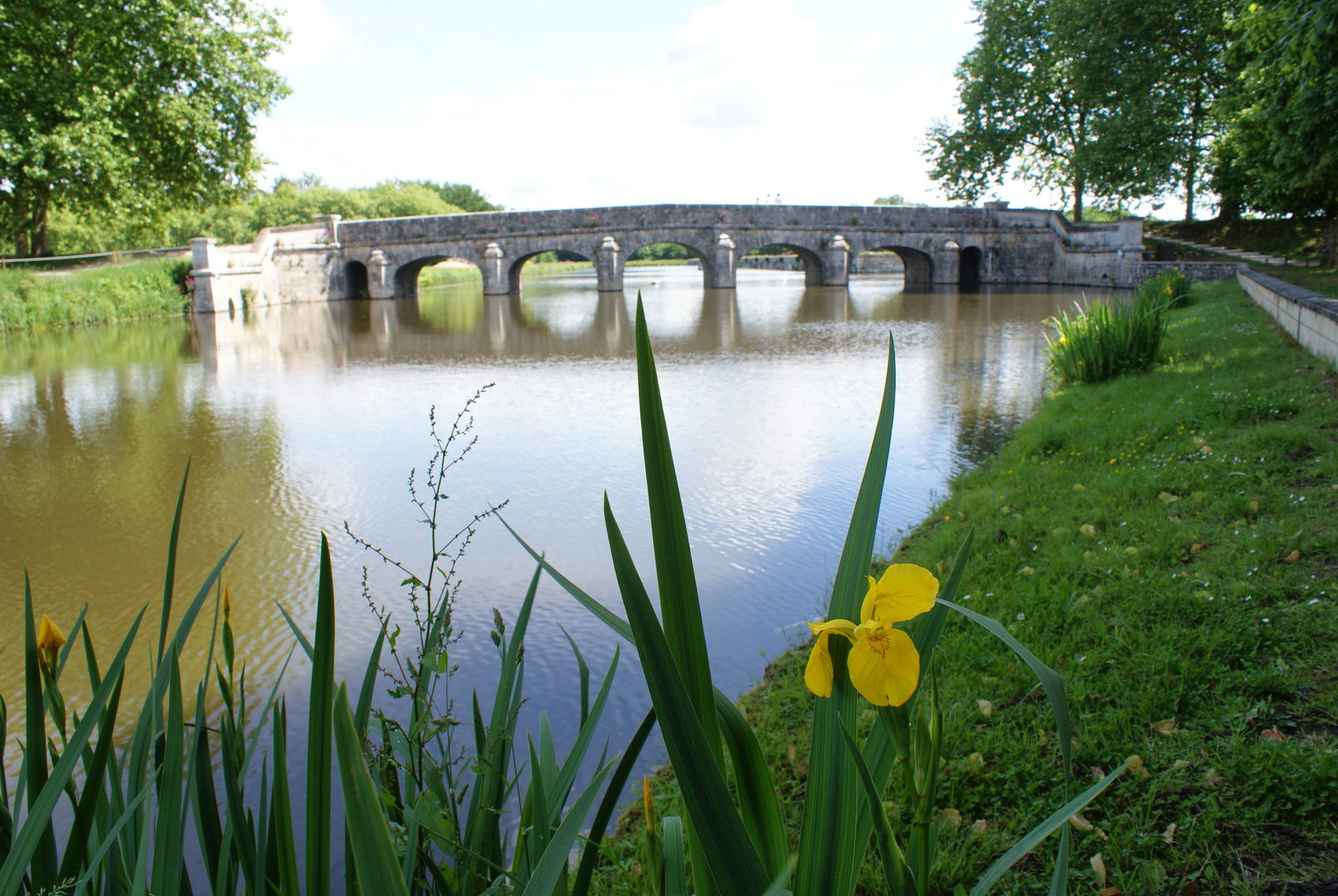 Brücke am Schloss Chambord