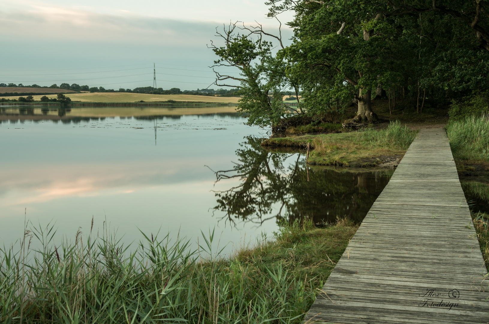 Brücke am See