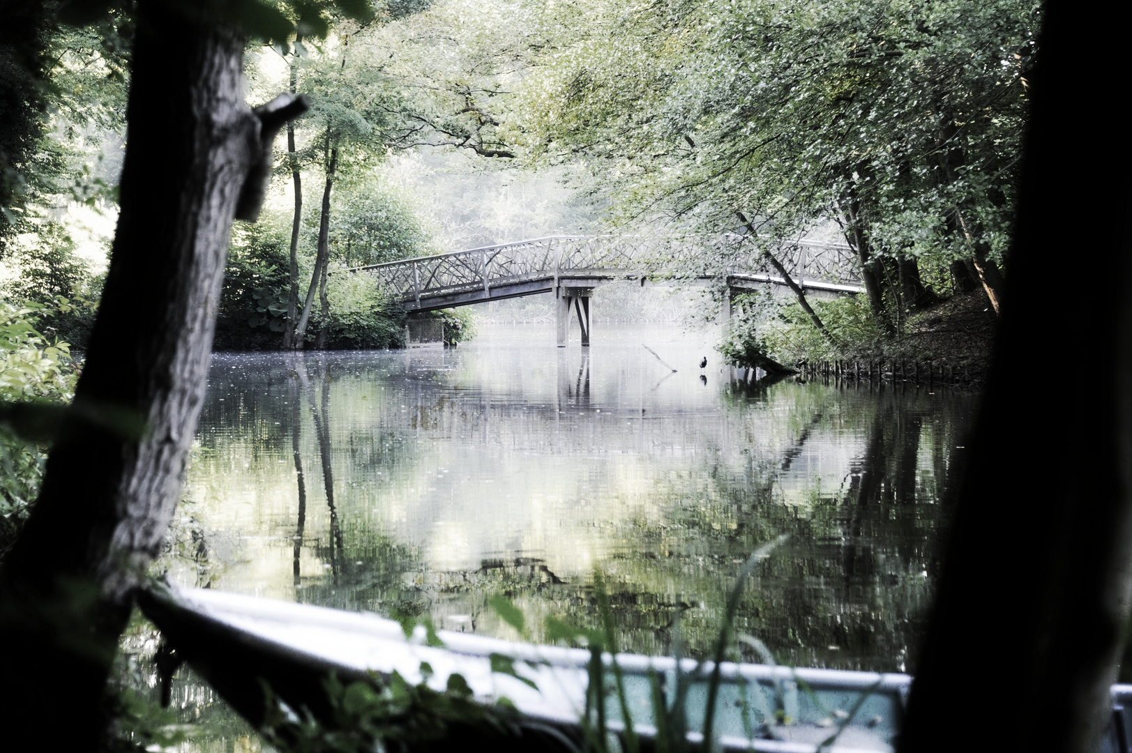 Brücke am See