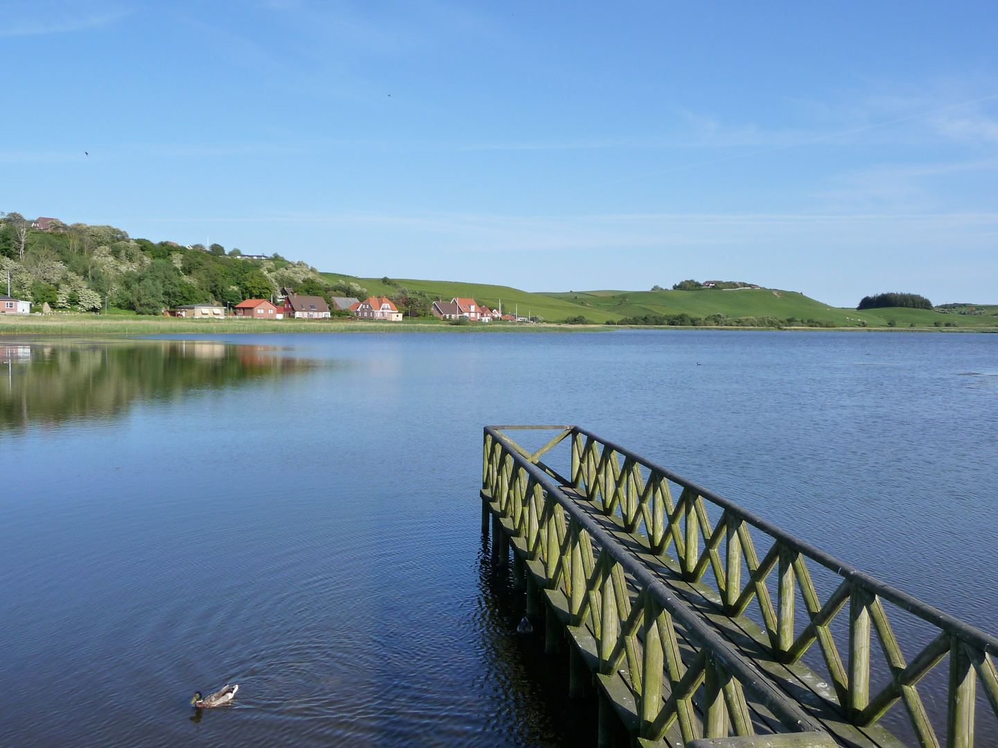 Brücke am See