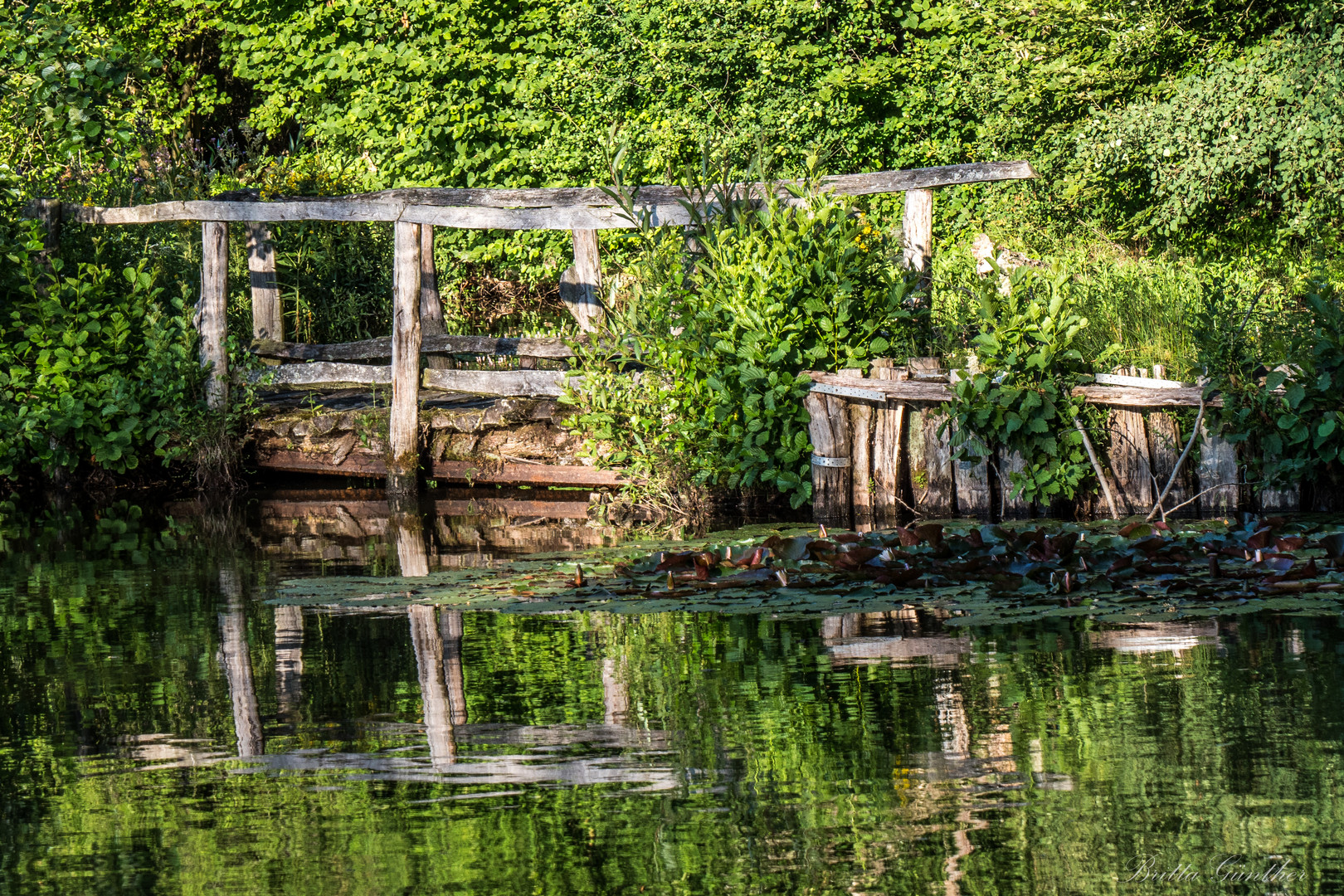 Brücke am See