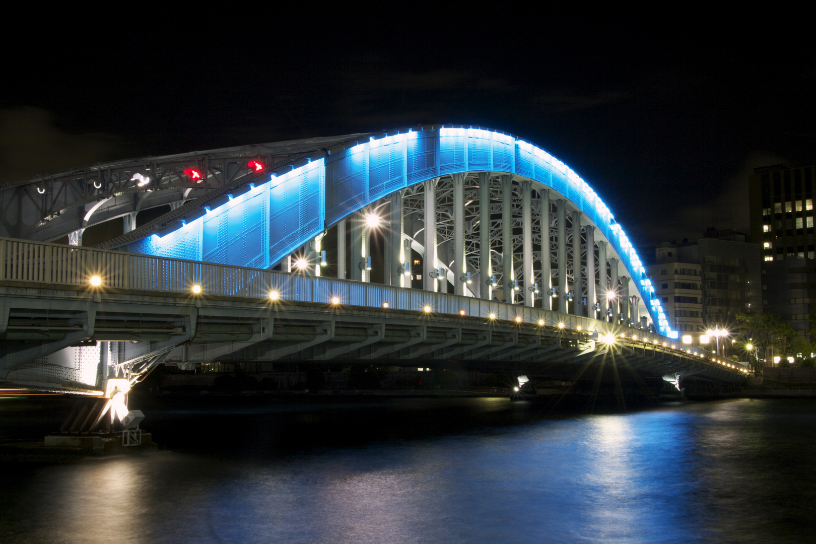 Brücke am Sumida-Fluss