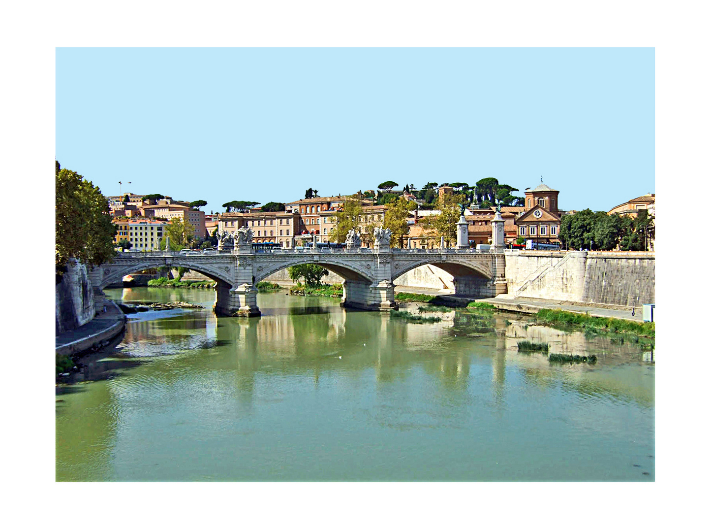 Brücke am Tiber