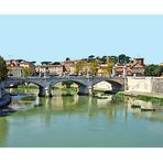 Brücke am Tiber