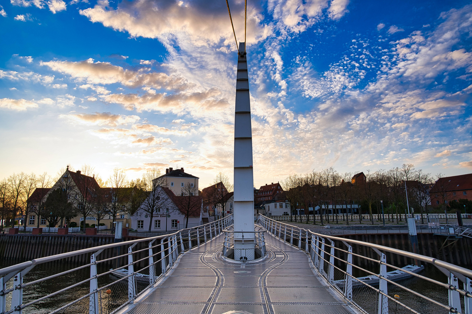 Brücke am Vegesacker Hafen