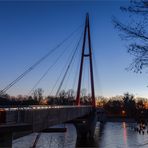 Brücke am Wasserfall