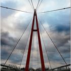 Brücke am Wasserfall in Magdeburg