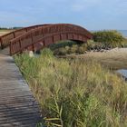 Brücke am Wattenmeer