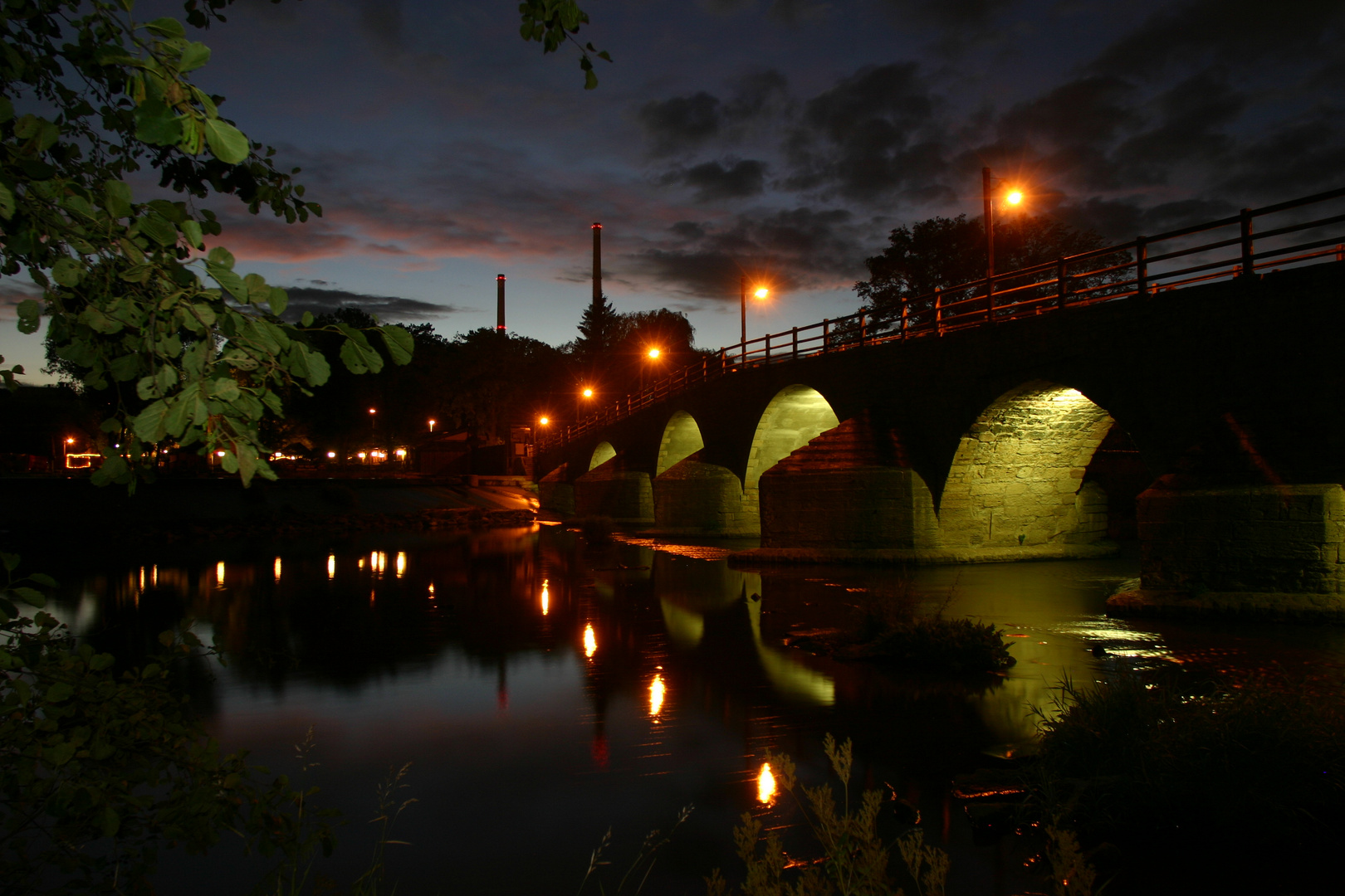 Brücke am Wehr / 10