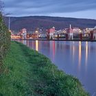 Brücke Am Wehrsteg über den Neckar in Heidelberg