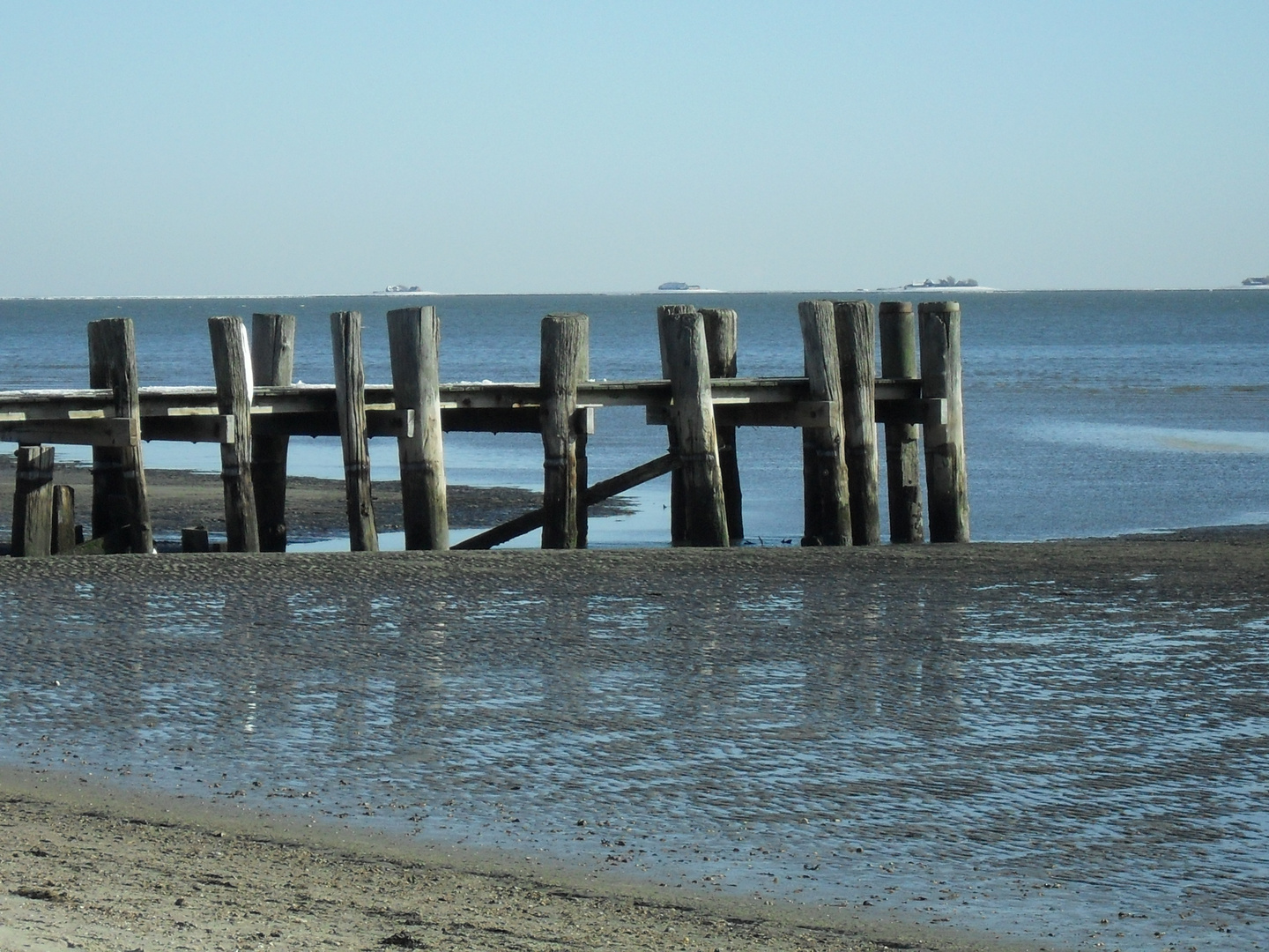 Brücke am Wyker Strand