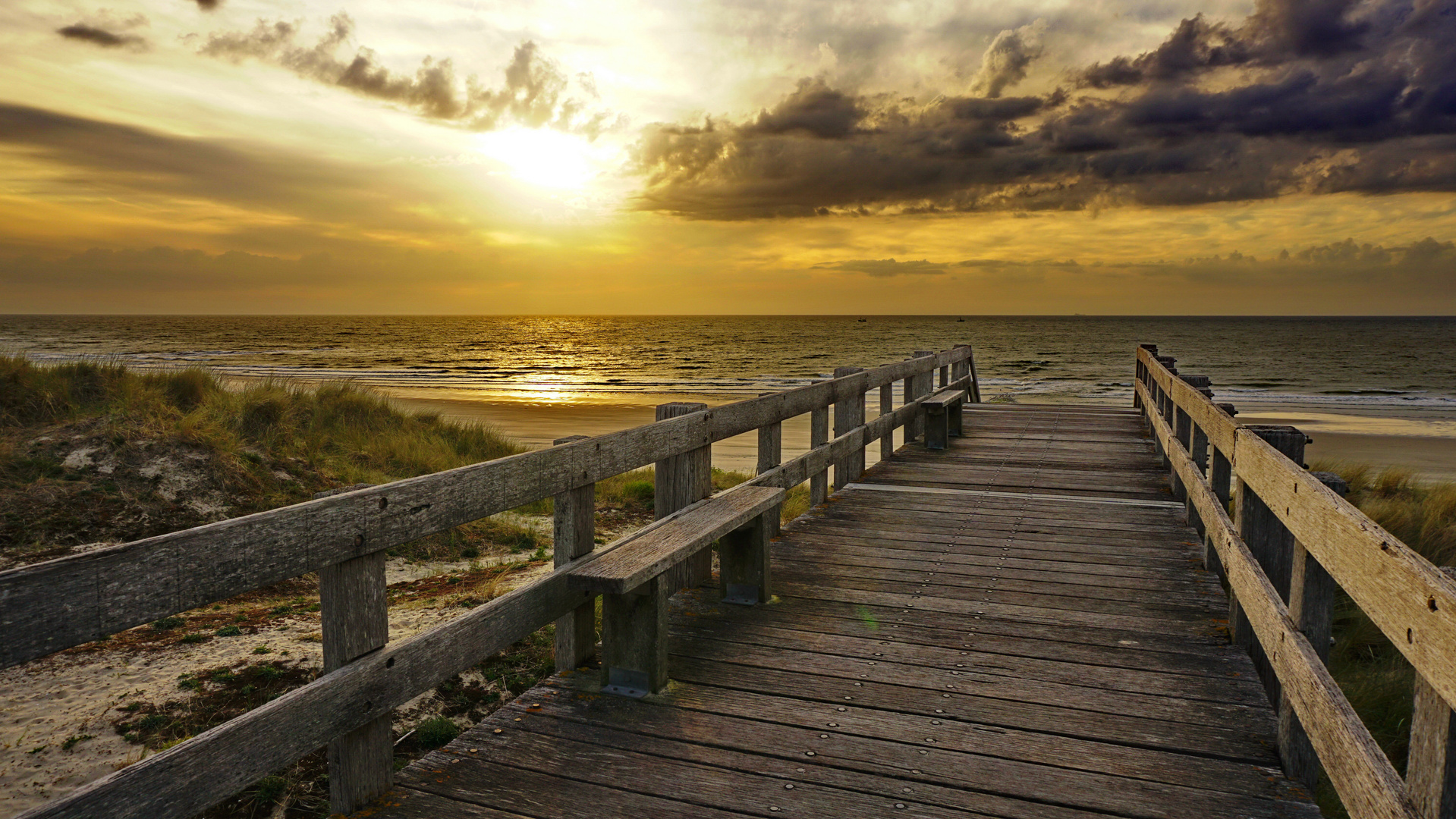 Brücke an das Meer