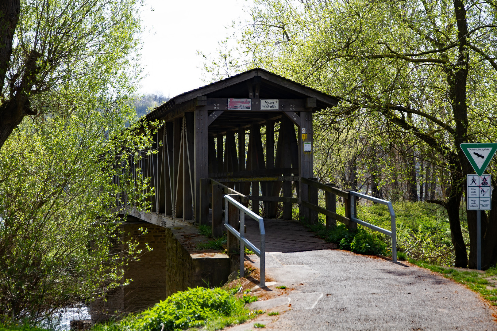 Brücke an der Ahrmündung