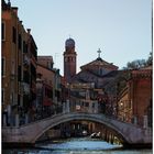 Brücke an der Fondamenta de la Croce