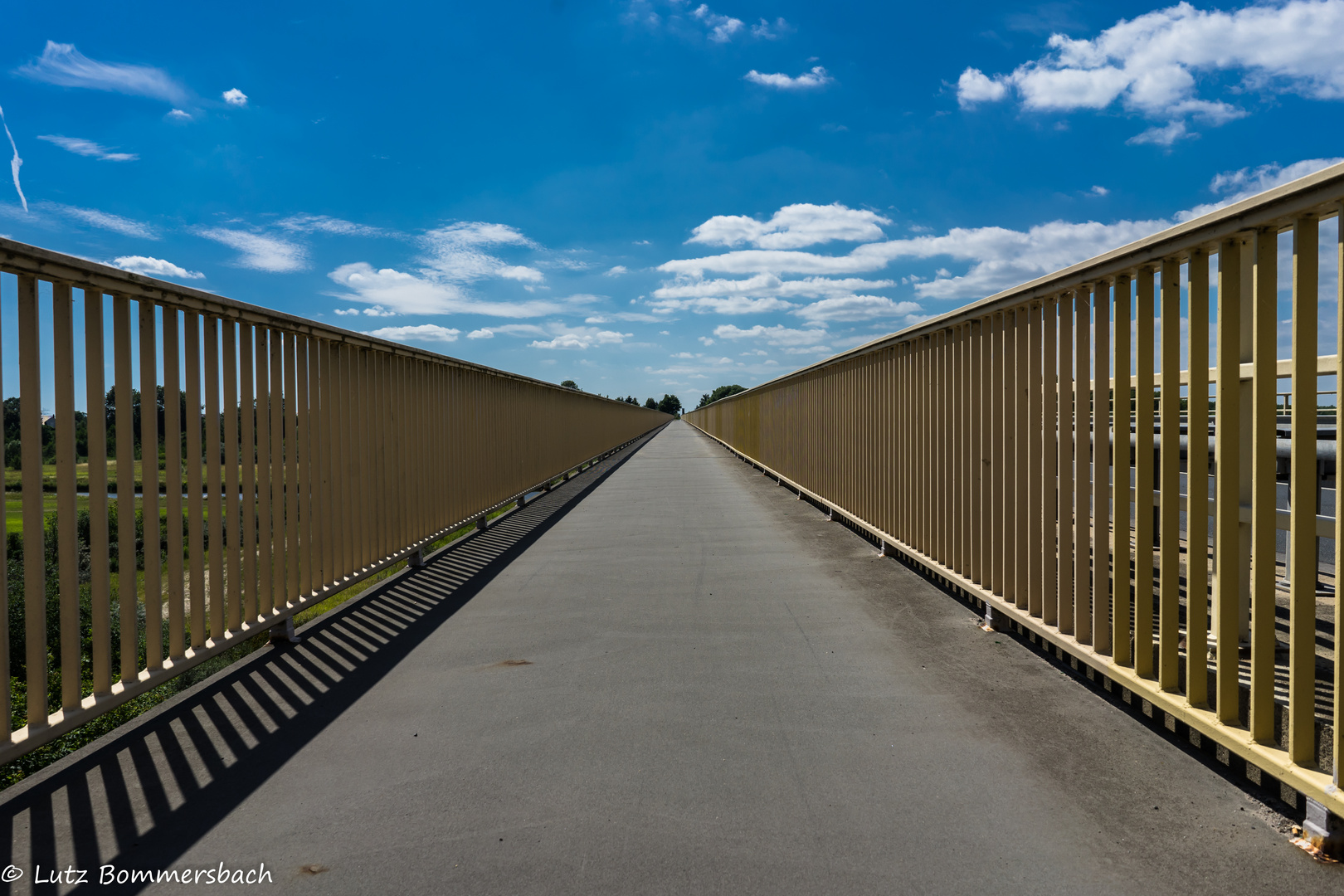 Brücke an der Mulde