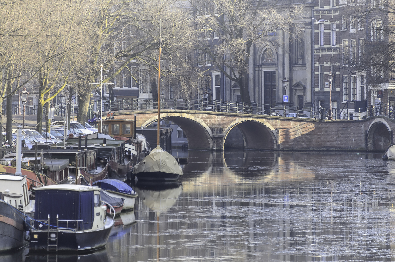 Brücke an der Reguliersgracht