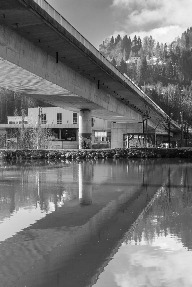 Brücke an der Salzach